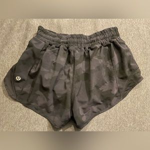 Black Camo Hotty Hot Shorts